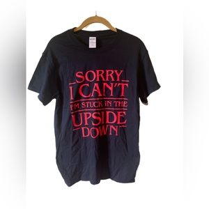 Stranger Things Upside Down Tee Size S NWOT Netflix